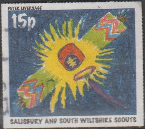 Cracker and Scout Emblem by Peter Liversage