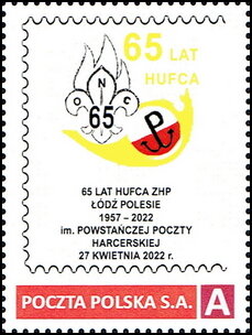 65 years of the ZHP Troop Łódź-Polesie im. Powstańców Poczta