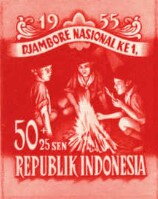At the fire-side — 50 + 25 s (imperforate)