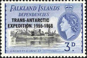 Discovery II 1929-37 overprinted — 3d