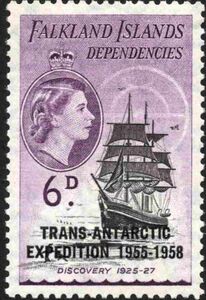 Discovery 1925-27 overprinted — 6d