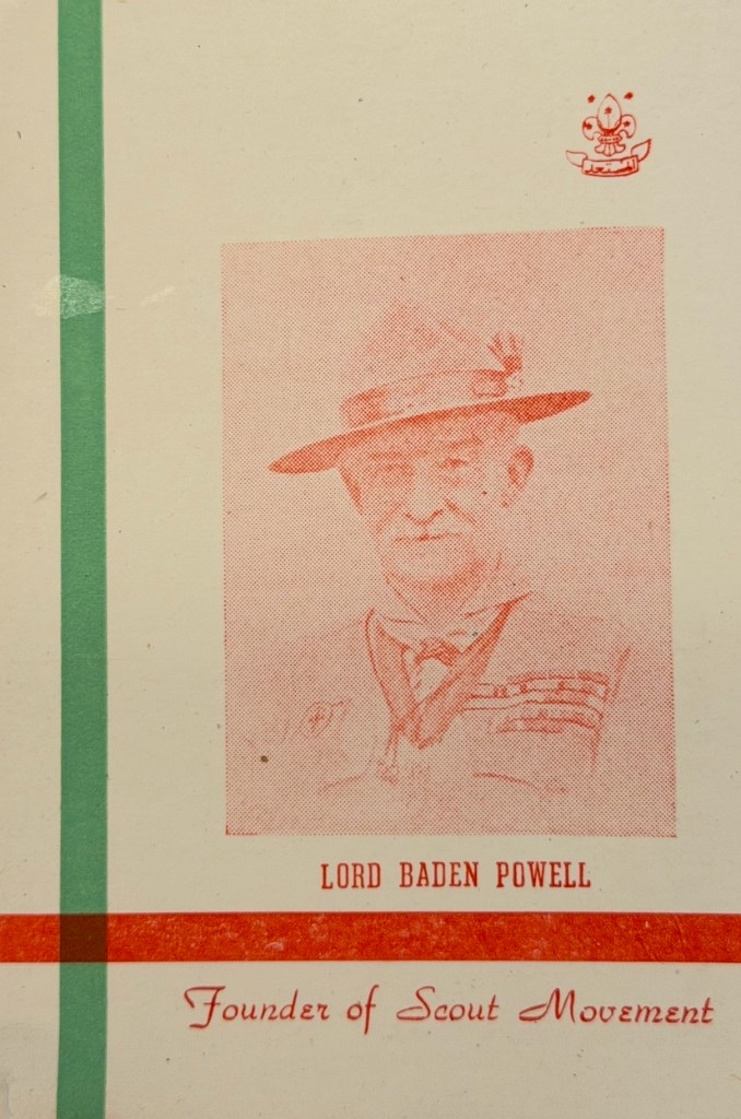 Commemorative leaflet for the 2nd Pakistan Boy Scout Jamboree, Chittagong (28 December 1958)