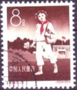 Schoolgirl on the way to school — 8 f