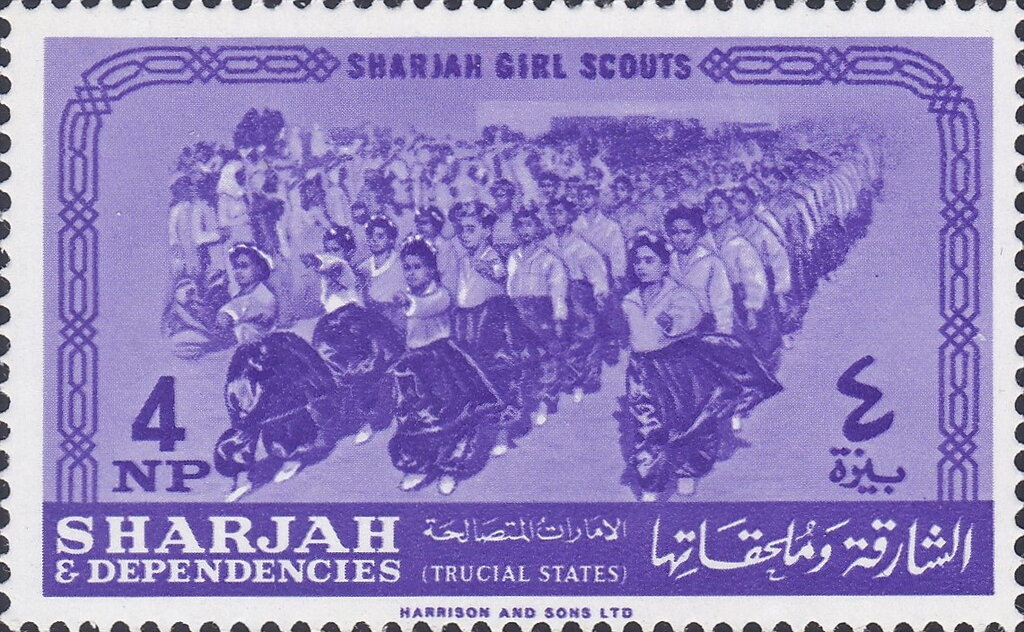 Guides marching