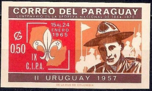 Scout — II Uruguay 1957 (imperforate)