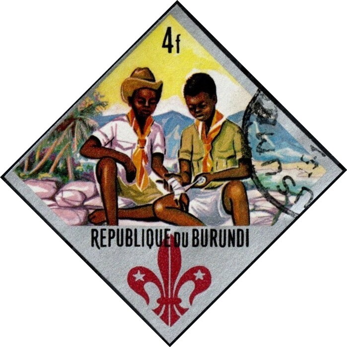 First aid, imperforate