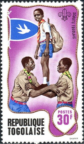Scout game — human platform, perforated