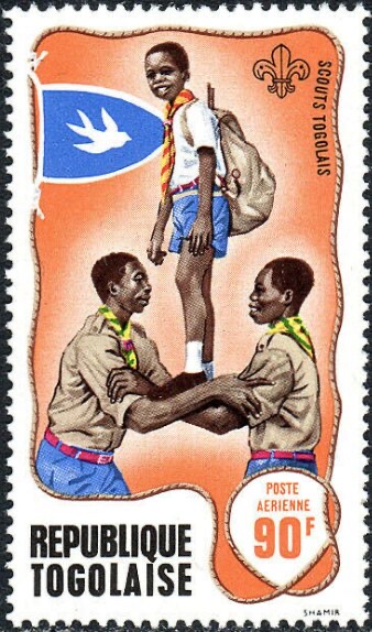 Scout game — human platform, airmail, perforated