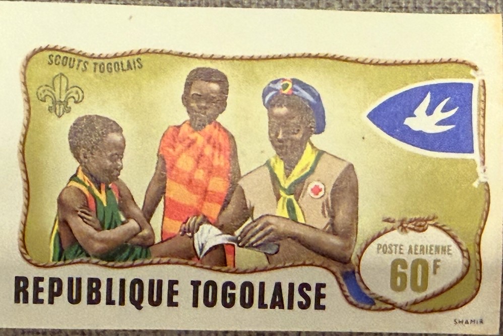 First aid — airmail, imperforate