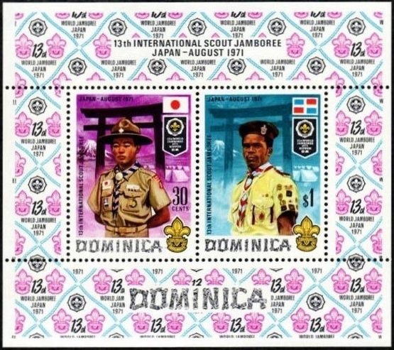 30 cents and $1 souvenir sheet