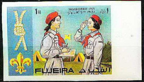 Girl Guides, imperforate