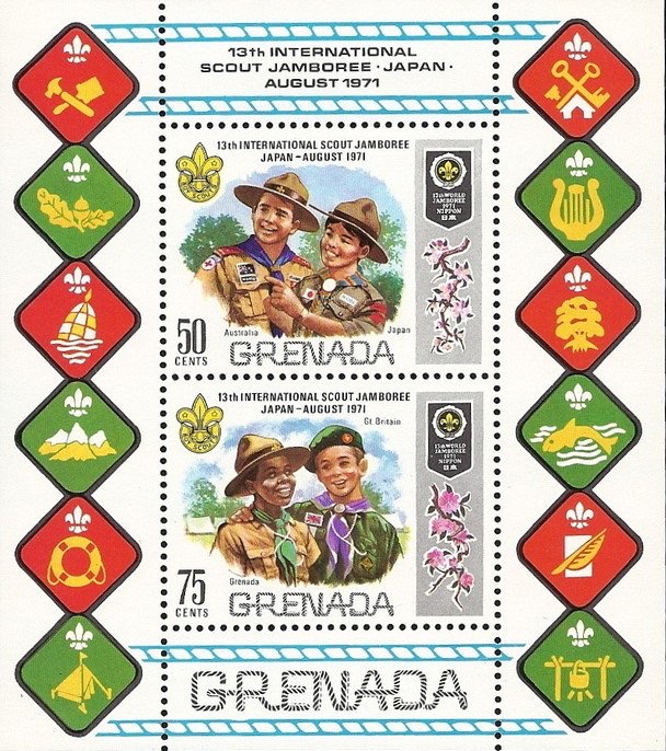 Jamboree souvenir sheet