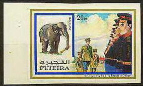 Asian elephant and the Boys' Brigade, Glasgow