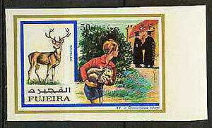 Red deer and Baden-Powell at Charterhouse