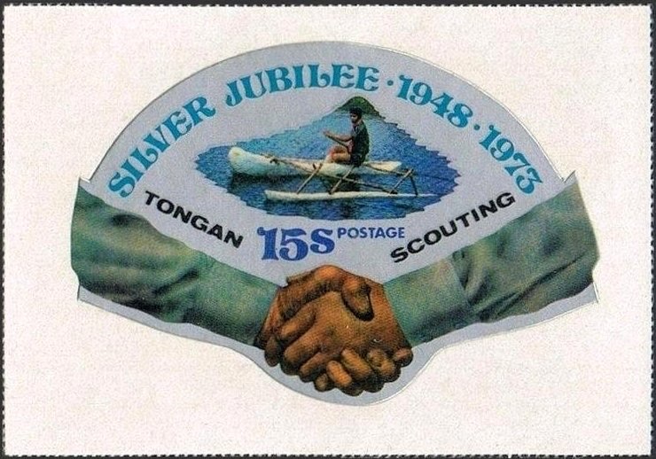 Outrigger canoe and handshake