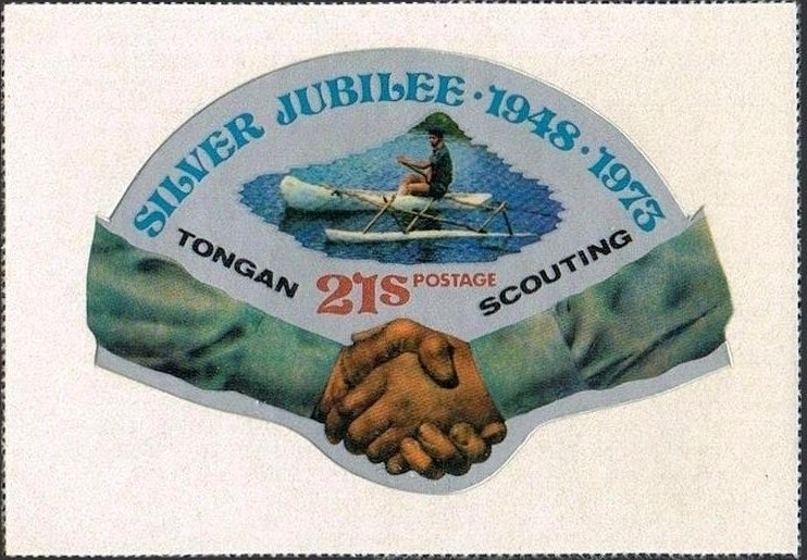 Outrigger canoe and handshake