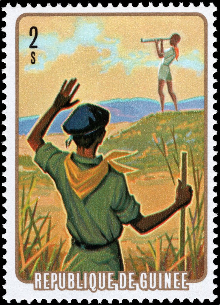 Viewing the land, perforated