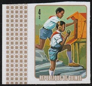 Relaying a message, imperforate