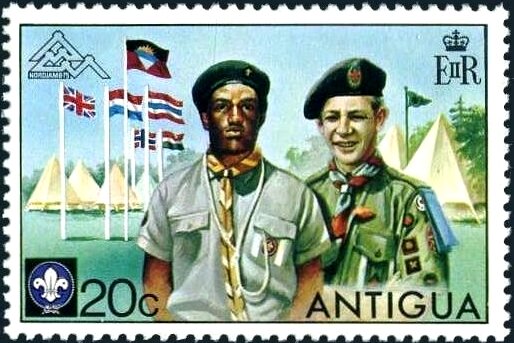 Scouts in camp