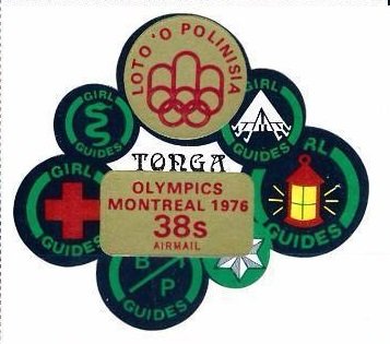 Girl Guide badges, Olympic overprint