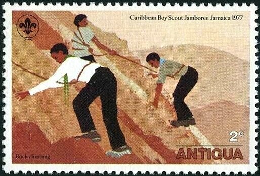Rock climbing