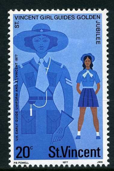 Guide uniforms, 1917 and 1977