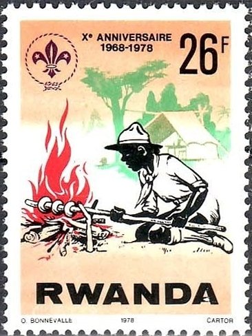Cooking over a fire