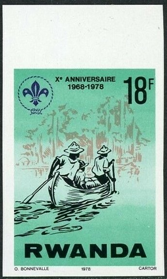 Canoeing, imperforate