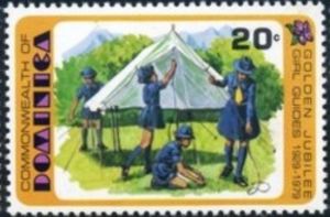 Pitching tent