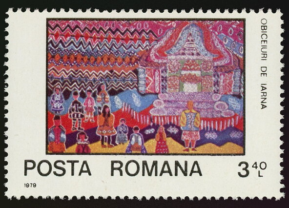 3.40 L — OBICEIURI DE IARNĂ (Scott RO 2820 / Michel RO 3577)