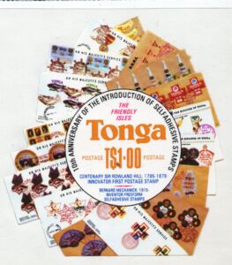 Postage collage