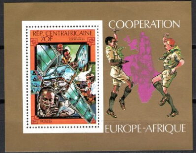 Communications — souvenir sheet
