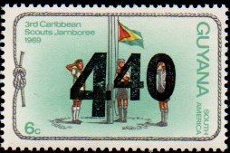 440 c on 6 c flag, smaller second 4
