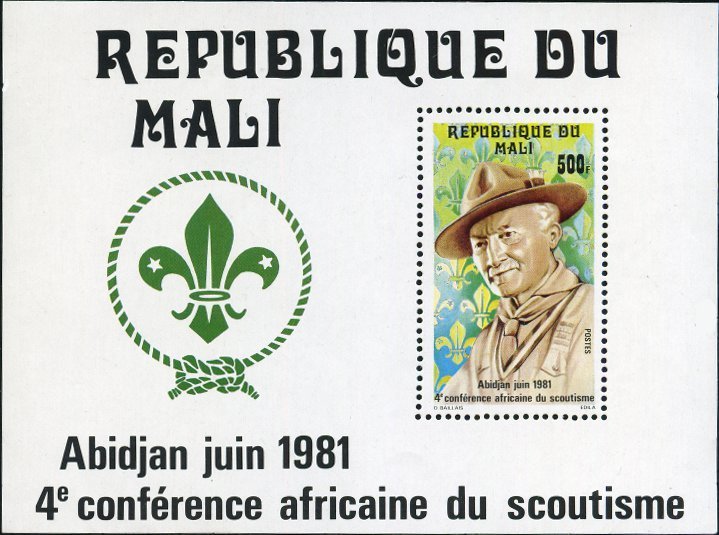 Baden-Powell souvenir sheet