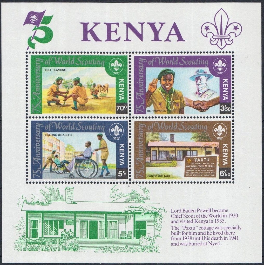 The 75th Anniversary of Boy Scout Movement and the 60th Anni