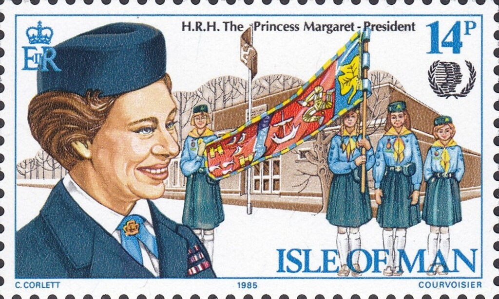 Princess Margaret (president), Isle of Man standard & guides