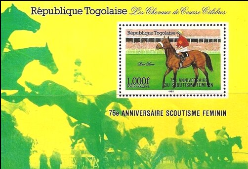 Red Rum, overprint