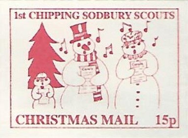Snow Family Carol Singing