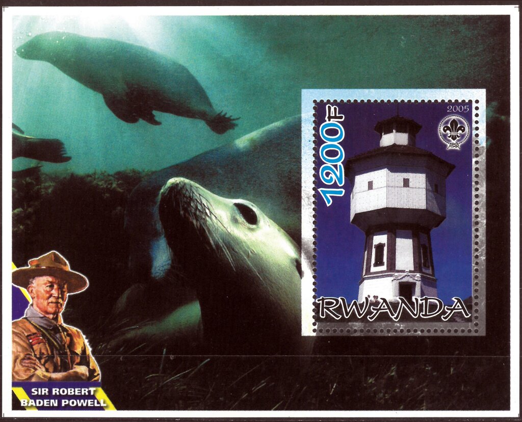 Lighthouse and Seals