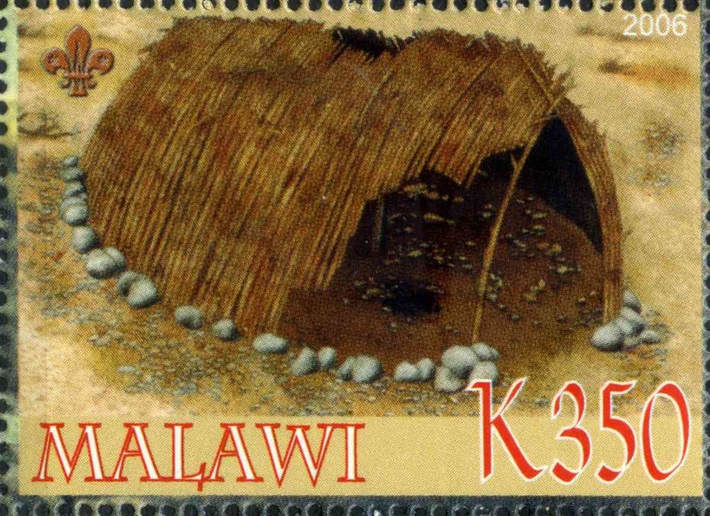 Neanderthal hut