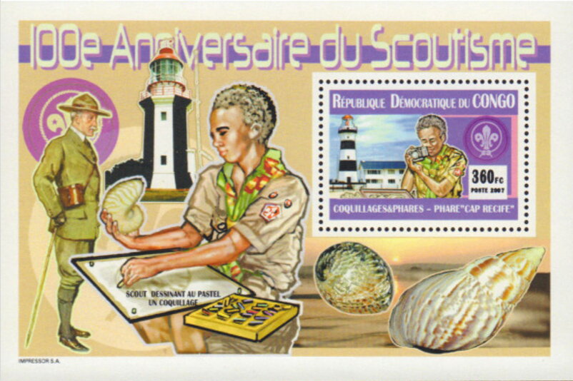 Scouts and Cap Recife Lighthouse