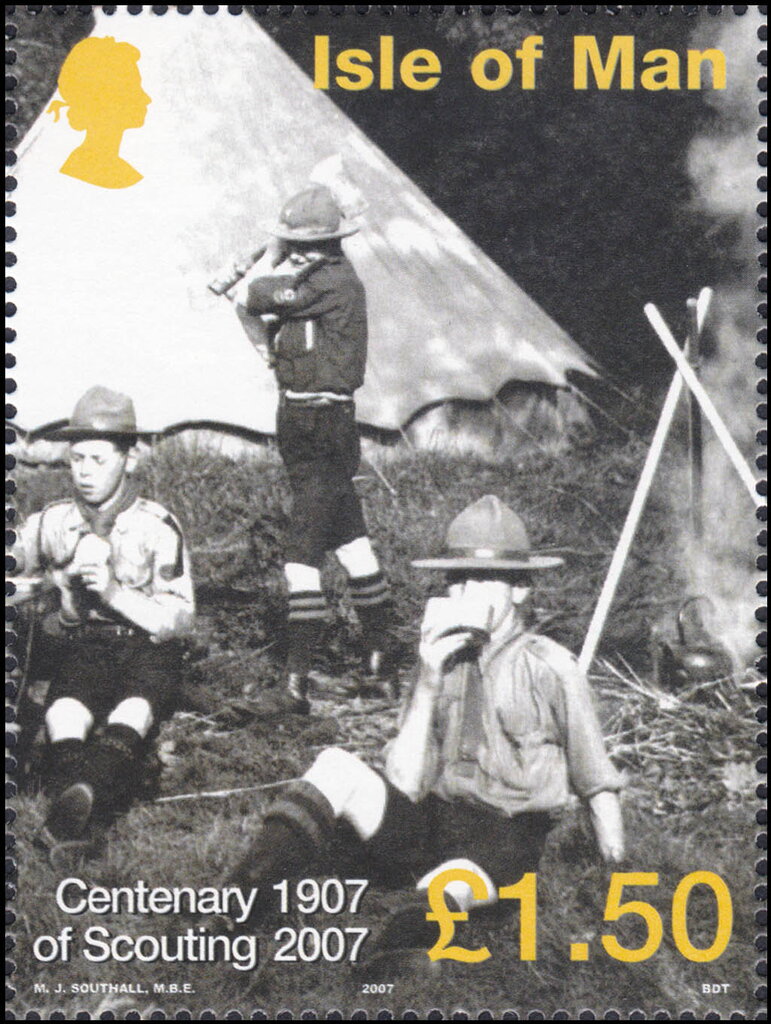 Scouts At Camp