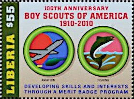 Merit Badges: Aviation - Fishing