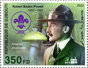 Robert Baden-Powell (1857-1941) - Amanita phalloides